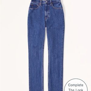 Abercrombie Curve Love 90’s Straight Ultra High Rise